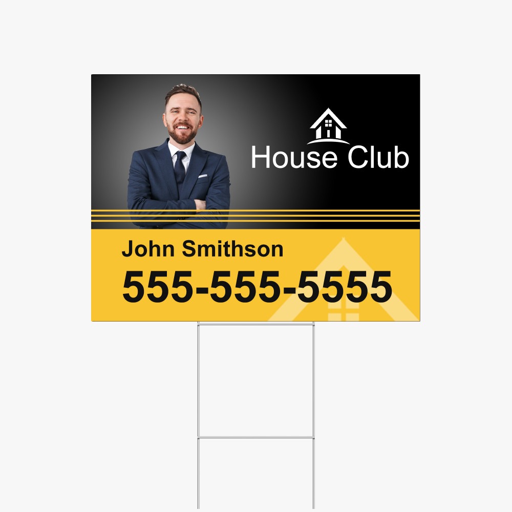 Real Estate Yard Sign